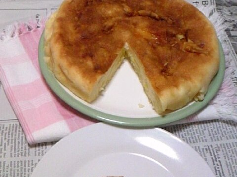 簡単♪炊飯器deりんごヨーグルトケーキ♪